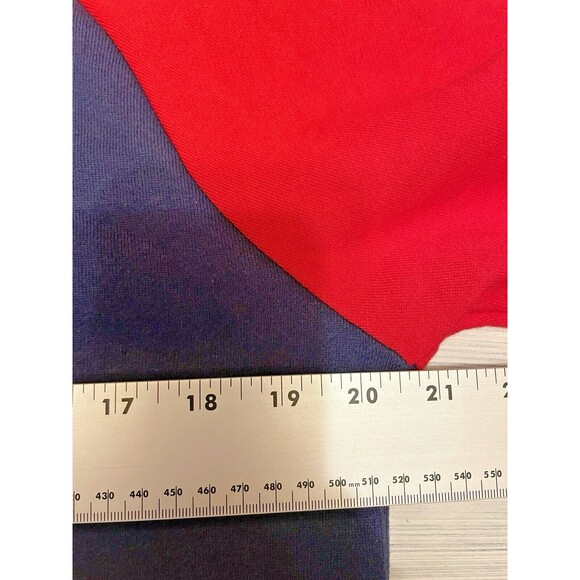 Fila Luciana Preppy Cropped Hoodie Athletic Baggy Sexy Blue & Red NWT $64 sz S - Picture 6 of 9